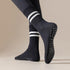 Yoga Pilates Socks with Grips for Women, Non Slip Grips Cotton Socks for Barre, Ballet, Dance, Workouts...