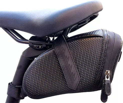 Bicycle Seat Bag Water Proof,Bike Pack Under Seat,Wedge Saddle Bag for Bike,Cycling Accessories...