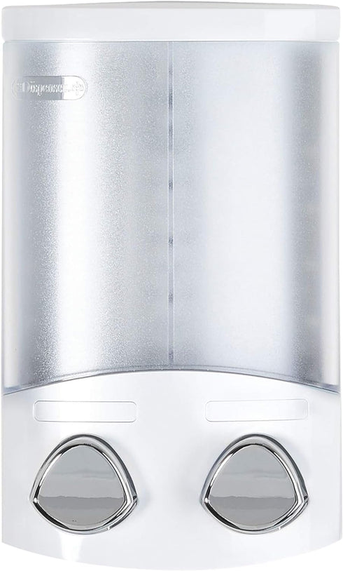 Better Living Products, White 76254-1 Euro Series 2-Chamber Soap and Shower Dispenser...