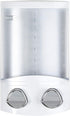 Better Living Products, White 76254-1 Euro Series 2-Chamber Soap and Shower Dispenser...