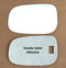 New Replacement Mirror Glass with Full Size Adhesive for Volvo | 2007-2009 S60 | 2007-2011 S80 S40 V50 V70 | 2008-2013 C30 C70 | Driver Side Left ...