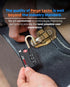 Forge TSA Approved Locks, Luggage Locks TSA Approved for School,Gym, Suitcase,Baggage, Locker. Open Alert Indicator, Easy Read Dials, Alloy Body T...