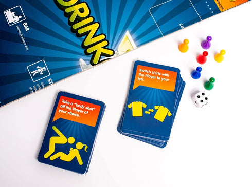 Party-Game | Fun Drinking-Game for-Game Night | Hilarious Social and Interactive-Board-Game for Adults | Ages 21+ | 1-6 Players | Average Playtime...