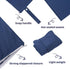 2pcs Cloth Diaper Mess-proof Wet Bags,Waterproof Reusabel Travel Storage Stroller Daycare Soiled Baby Items Beach Pool Yoga Gym Bag for Wet Toddle...