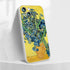 for iPhone 14 Plus Case Flower, Irises by Van Gogh Aesthetic Retro Phone Case, Waterproof Colorful Slim Phone Cover for iPhone 14 Plus(6.7inch)...