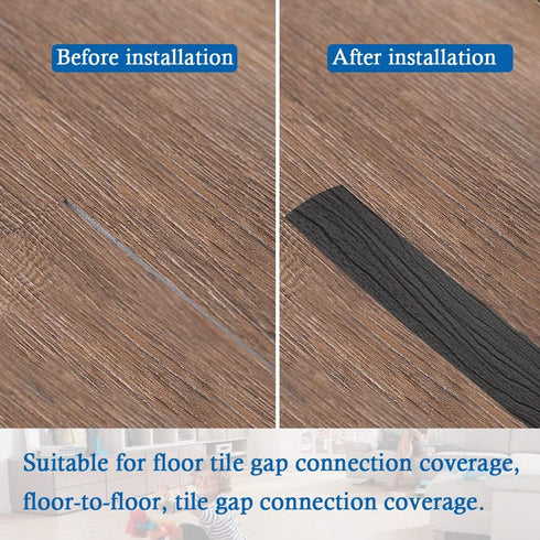 Floor Transition Strip Floor Cover Strips Self Adhesive Flooring Transitions Laminate Floor Strip 2" Wide Vinyl Floor Flat Divider Strip Elegant W...
