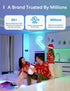 meross Smart Light Bulb, Smart WiFi LED Bulbs Works with Alexa, Google Home, Dimmable E26 Multicolor 2700K-6500K RGBWW, 810 Lumens 60W Equivalent,...