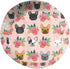 French Bulldog Dog Floral Pitbull Bucket Hat Sun Beach Packable Fisherman Cap for Women Men Summer Outdoor Hiking...