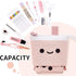 ANGOOBABY Standing Pencil Case Cute Telescopic Pen Holder Kawaii Stationery Pouch Makeup Cosmetics Bag for School Students Office Women Teens Girl...