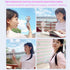 Portable handheld fan, 4200mAh USB rechargeable foldable fan, 5-speed and digital display personal travel fan, makeup/commuting/office mini deskto...