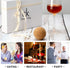 Shappy 2 Pieces Cork Ball Wooden Cork Ball Stopper for Wine Glass Decanter Stopper Replacement Wine Carafe Decanter Bottle Replacement for Christm...