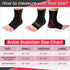 Ankle Brace Compression Support Sleeve for Injury Recovery and Joint Pain - Achilles Tendonitis Ankle Support, Plantar Fasciitis Foot Socks with A...