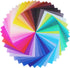 Opret Origami Paper Large, 100 Sheets 20x20cm / 8 inch Large Origami Paper 50 Vivid Colors Single Sided for Arts and Crafts Projects...