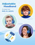 iClever HS21 Kids Headphones with Microphone for Virtual School- Rotatable Extendable Mic - 94 dB Volume-Safe Headphones for Kids, Wired Foldable ...