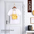 Hotop 2 Pcs Over The Door Hooks Over Door Hanger Sturdy Valet Hooks Mounted Hanging Storage Organizer Rack for Clothes Coats Towels Hats Scarves P...