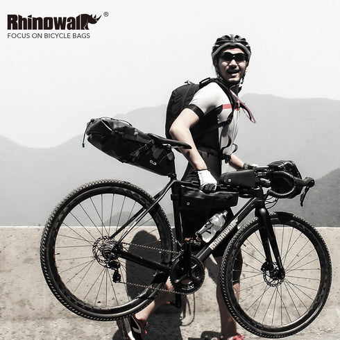 Rhinowalk Bike Bag Bike Top Tube Bag Bike Frame Bag Stable Bicycle Frame Bag Bicycle Bag Professional Cycling Accessories...
