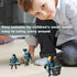 8 Pcs Soldier Action Figure Toy Army Men with Weapon Accessories/SWAT Team Figure Military Playset for Boys Girls, Birthday (8 pcs American soldie...