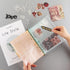 20 Pages A5 6 Ring Clear Stamps Storage Embossing Folder Storage with Dividers Photo Storage Album Seal Bags Storage Keeper Cards Folder Storage B...