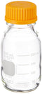 PYREX 250mL Round Media Storage Bottles, with GL45 Screw Cap, Ea...