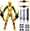 T13 (Assembly Completed) 3D Printed Action Figure,Dummy 13 Robot Action Figure, T13 Collectible Action Figure Articulated, for Collectors Desktop ...
