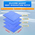 Thermal Pad?8Pack 100x100mm Heat Resistant Silicone Thermal Pads for Laptop Heatsink CPU GPU SSD LED Cooler?0.5mm/1mm/1.5mm/2mm Thickness? 2PCS/Ea...