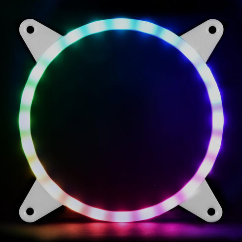 SilverStone Technology SST-FG142 140mm Computer Fan Grill/Guard with Individual Addressable RGB Lighting...