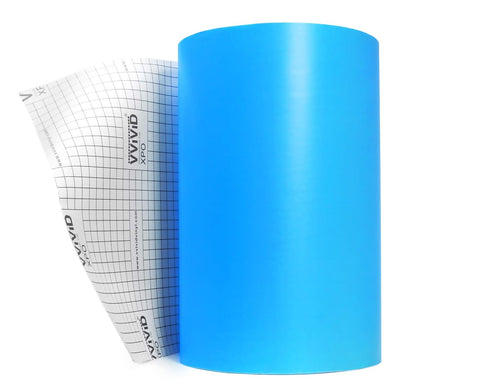 VViViD Blue Stencil Vinyl Masking Film with Anti-Bleed Technology (12" x 10ft)...