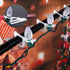 40 Pieces Christmas All-in-One Light Clips Gutter Clip Shingle Clip Plastic Light Hangers Work on C7 and C9 and Mini Lights (White)...