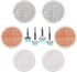 6 Pack Replacement Mop Pads Compatible with Bissell Spinwave Mop: 2124 2039 2039A 2039Q 2039T 2039W 20391 20393 20395 20399 2307 2315A 23157 23159...