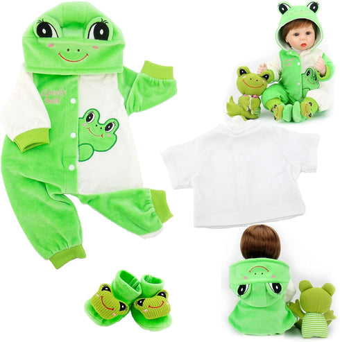 Reborn Dolls Clothes - Outfit Accessories for 20-24 inch Realistic Newborn Toy Dolls...