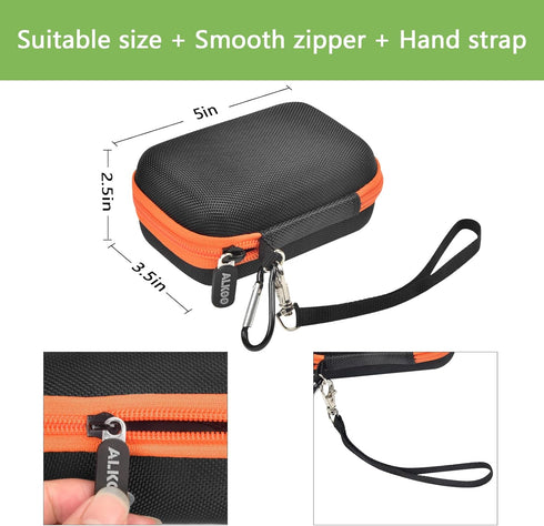 Carrying Case Compatible with JBL Go 4 - Portable Bluetooth Speaker Box Pro Sound, Also for Go 3/Go3 Eco/Go2 Waterproof Mini Wireless Speakers - C...