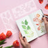 10 Pieces Leaf Painting Stencils Leaf Wall Stencil Botanical Leaves Reusable DIY Crafts Drawing Templates Stencils for Painting on Wood Wall Canva...