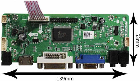 LVDs Controller Board 40pin for 17.3" 14" 1600x900 LP173WD1 N173FGE-L23 B173RW01 LTN173KT01 LTN173KT02 B140RTN02 N140O6 B140RW02 N140FGE-L31 WLED ...