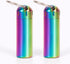 Pill Organizer,2 Pack,Waterproof Single Chamber Stainless Steel Travel Small Pill Box, Keychain Pill Holder Container for Purse or Pocket...