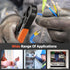 Preciva Hexagonal Ferrule Crimping Tool, AWG 28-7(0.08-10mm²) Crimper Plier Adjustable Ratcheting Wire Crimping Tool...