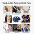 BICAREE Ice Pack for Injuries Reusable, Ice Bags Hot Water Bag for Hot & Cold Therapy and Pain Relief with Cover, No-Leak Elastic Breathable Ice B...