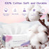 Disposable Face Towel 100 Count, Soft Cotton Face Clean Towels, Dry Wipes Facial Cloths Towelettes for Washing and Drying, Lint Free Facial Tissue...