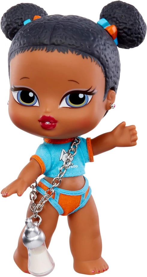 Bratz Babyz Sasha Collectible Fashion Doll with Real Fashions and Pet...