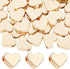 PH PandaHall 60pcs 14K Gold Plated Heart Beads, Heart Spacer Beads 6x7mm Metal Love Brass Loose Bead for Summer Necklace Bracelet Wedding Birthday...