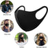 10 Pack Washable Fabric Face Mask,Black Face Mask Soft Fabric Elastic Ear Fashion Unisex Coverings Protective Outdoor Sport Adult Soft Masks for H...