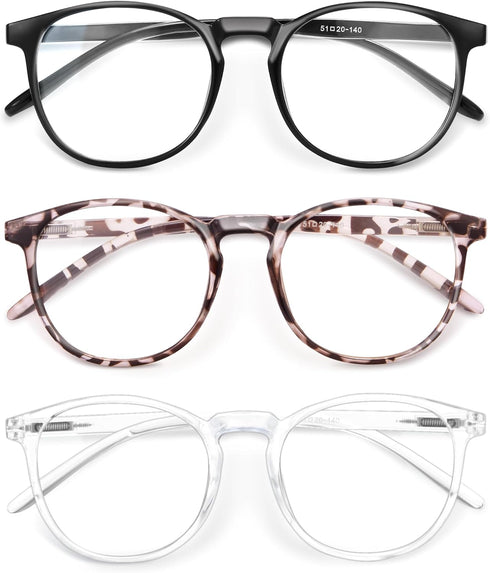 IBOANN Iconic Blue Light Glasses for Woman - Computer Glasses up to 99% Blue Light Blocking - Anti Eyestrain & UV Glare...