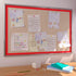 YENHOME Classroom Borders for Bulletin Board Red Bulletin Board Borders Straight Edge Decorations Back to School Bulletin Board Trim Peel and Stic...