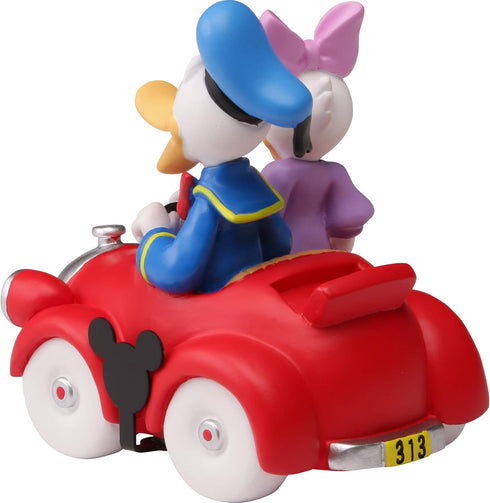 Precious Moments 201702 Disney Showcase Parade: Daisy Duck & Donald Duck Resin/Vinyl Collectable Figurine...