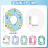 25pcs Sensor Covers for Dexcom G7, Waterproof Overpatches Flower Pattern Patches Tape Adhesive Stickers, Sensor Shield Guard Sensor Over Patches A...