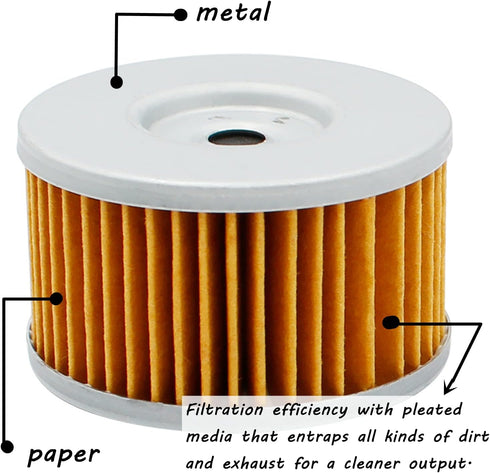 Road Passion Oil Filter for SUZUKI S40 Boulevard 652 2011-2019/ S40 Boulevard 650 2005-2011/ Sp600 600 1985...