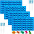 4Pcs Gummy Dinosaur Molds, Non-stick Silicone Candy Molds with 4 Droppers...