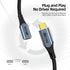 USB C Extension Cable 3.3Ft (100W/10Gbps), Gold Connector Nylon Braided USB 3.1 Type C Male to Female Extension Fast Charging Compatible with USB ...