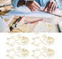 100PCS Paper Clips, Cute Cat Paper Clips Gold Paper Clips Animal Shaped Paper Clips Fun Paper Clips Decorative Paper Clips Cat Bookmark Clips Cat ...