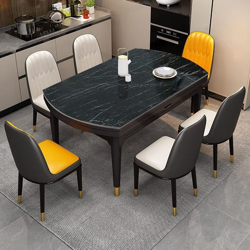 Yancorp Black Wallpaper Black Peel and Stick Wallpaper Marble Counter Top Stick on Wallpaper Backsplash Self Adhesive Wallpaper (Black Stripes, 11...