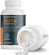 Bronson Biotin 10,000 MCG Supports Healthy Hair, Skin & Nails & Energy Production - High Potency Beauty Support - Non-GMO, 360 Vegetarian Tablets...